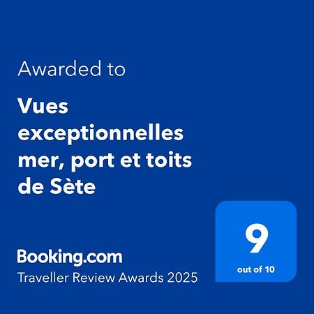 Vues Exceptionnelles Mer, Port Et Toits De แซ็ต ภายนอก รูปภาพ